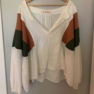Free People parachute blouse